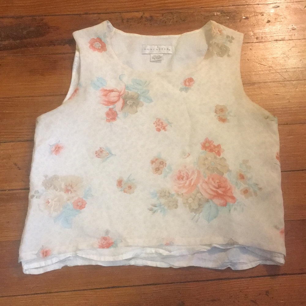 Vintage Silk Doncaster Top